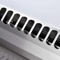 Gas-Griddleplatte als Tischgerät, - glatt 400x700x250 mm