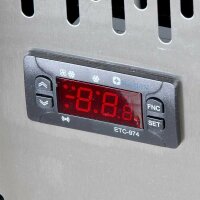 3-türiger Tiefkühltisch GN1/1 mit Umluftkühlung, 358 Liter