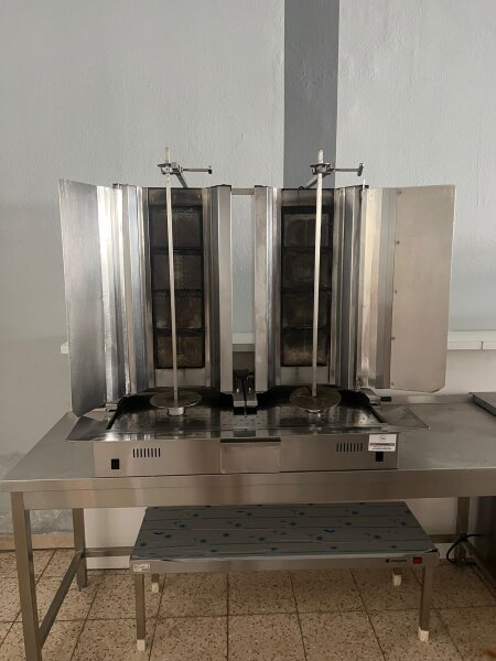 CEYLAN Gyros-/Dönergrill KLG 224 T (K-TWIN 8), Erdgas – Gebrauchtgerät
