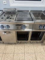 GICO Kochzeile / Großküchen-Kochblock – komplett ausgestattet | Gebrauchtgerät