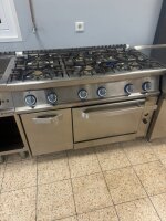 GICO Kochzeile / Großküchen-Kochblock – komplett ausgestattet | Gebrauchtgerät