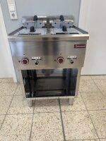 Diamond Elektro-Fritteuse | 2×10 Liter | Doppelbecken | Neuware