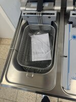 Diamond Elektro-Fritteuse | 2×10 Liter | Doppelbecken | Neuware