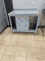 Chromonorm Arbeitsschrank mit Schiebetüren | Tiefe...