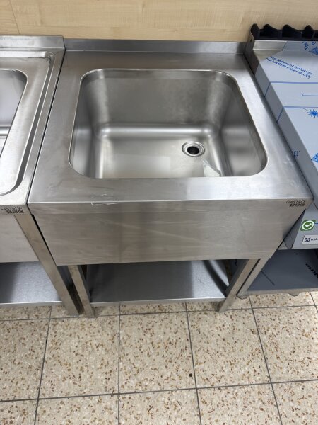 Stalgast Handwaschbecken mit Untergestell | 650 x 700 x 850 mm | Neuware