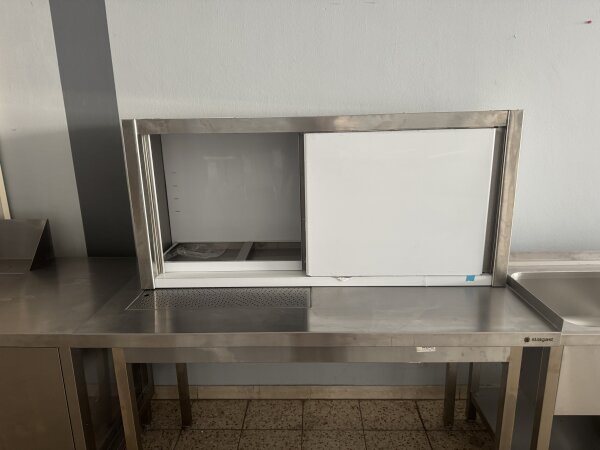 🔧 Wandhängeschrank aus Edelstahl 140 × 40 cm – B-WARE!!
