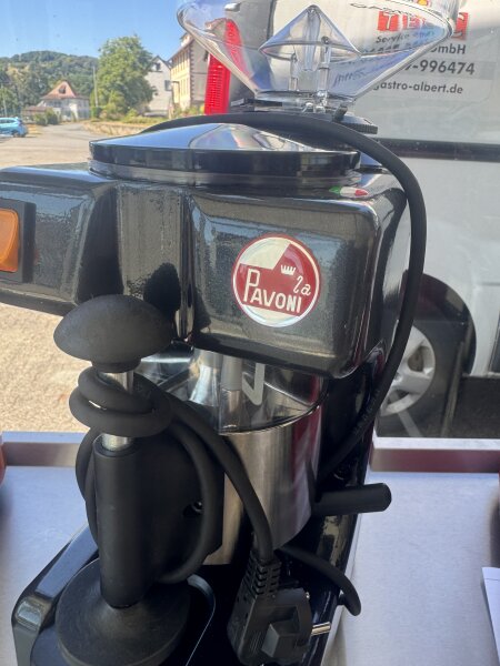 La Pavoni ZIP MAX CAFFÈ NE EU | Professionelle Kaffeemühle | Schwarz | Neuware