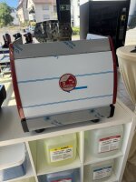 La Pavoni PUB2M 2GT MAN ROSSO | 2-Gruppen Siebträgermaschine | Rot | Neuware