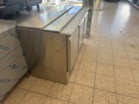 Stalgast STARLINE Saladette | 3-türig | 368 Liter | 4× GN 1/1 | B-Ware