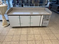 KBS PIZZA 3600 | Pizzakühltisch | 3 Türen | Granitarbeitsplatte | B-Ware