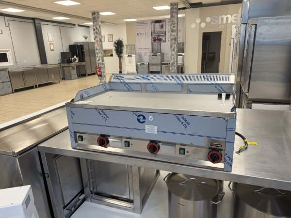 KBS FTHC 90 EL – Elektro-Auftisch-Grillplatte | 3 Zonen | Glatt | B-Ware